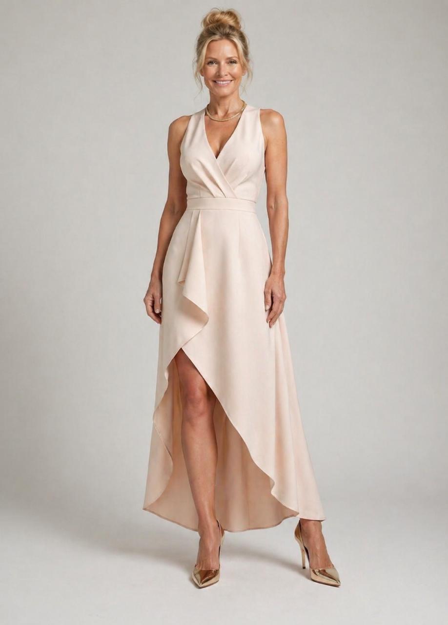 Nina | Elegant Midi Wrap Dress
