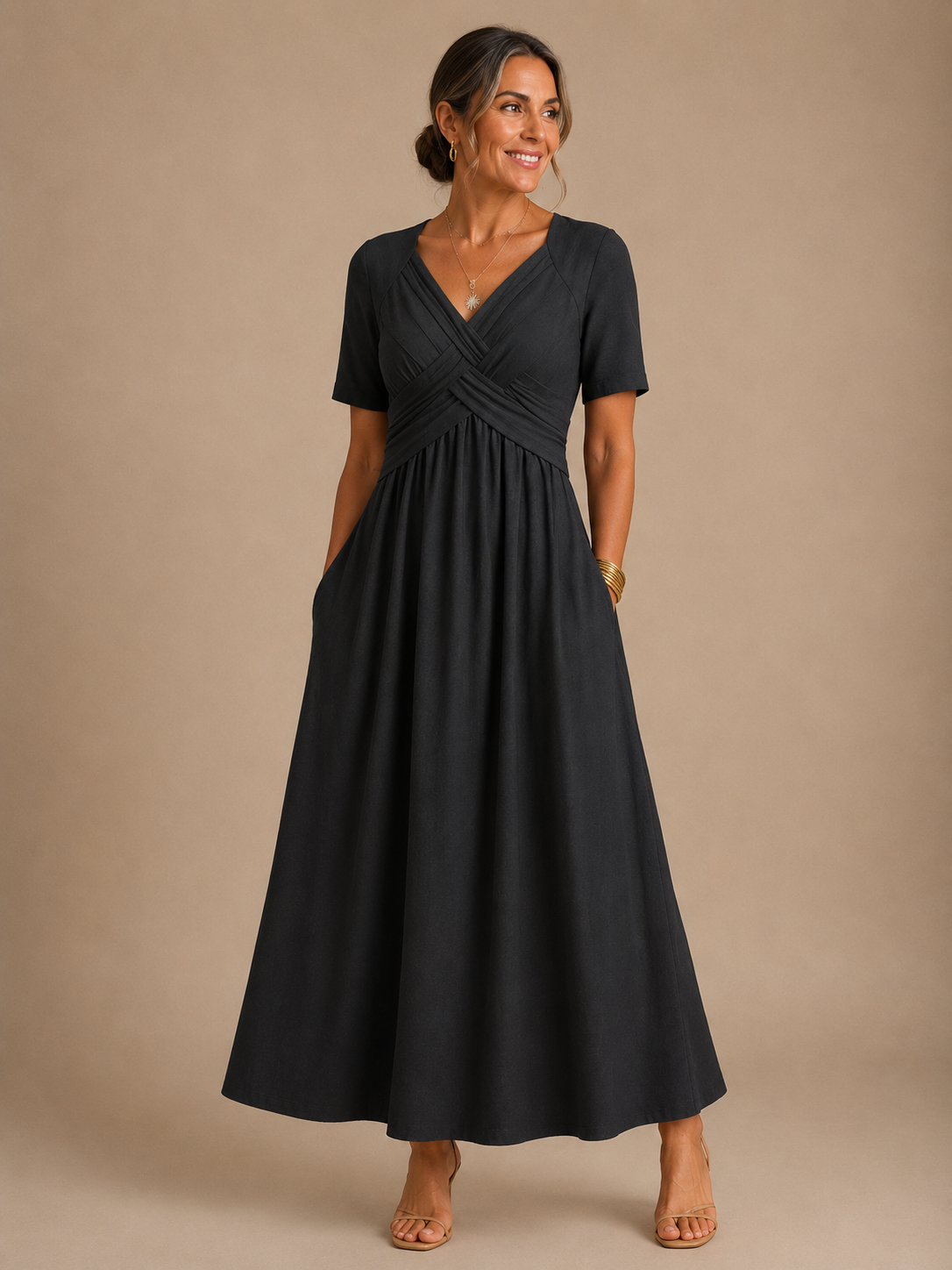 Amara | Elegant Midi Dress