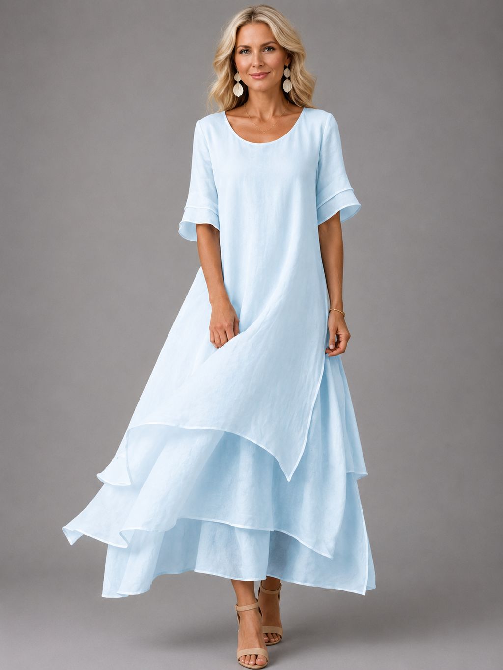 Evelina™ | Flowing Grace Maxi Dress