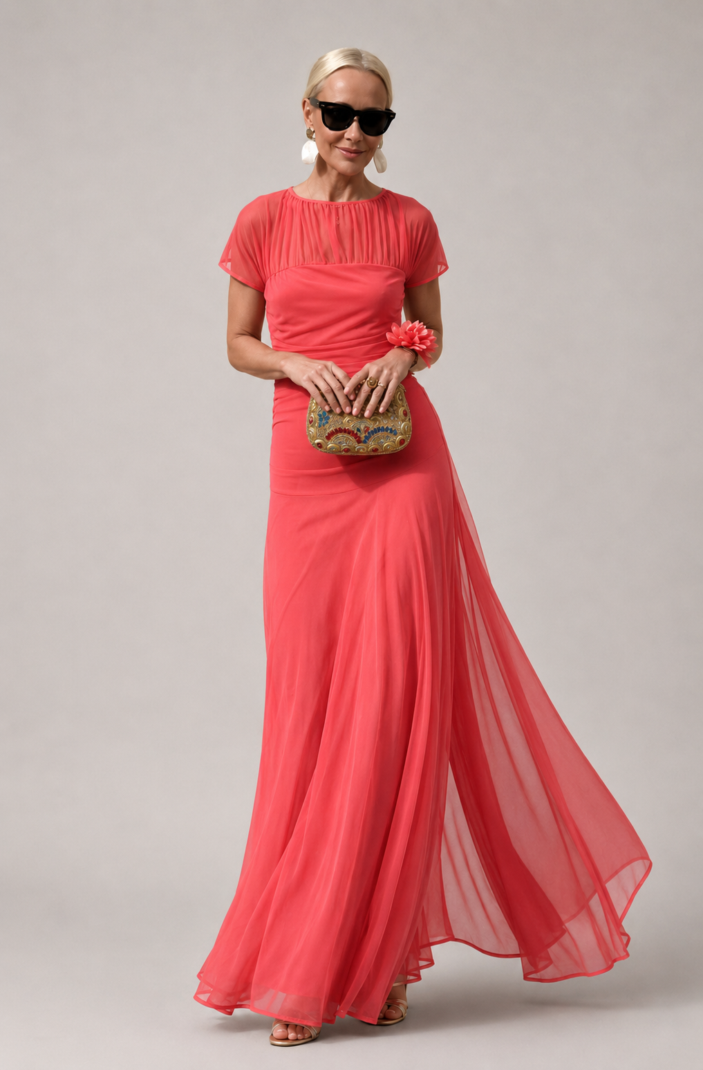 Elise | Elegant Chiffon Dress
