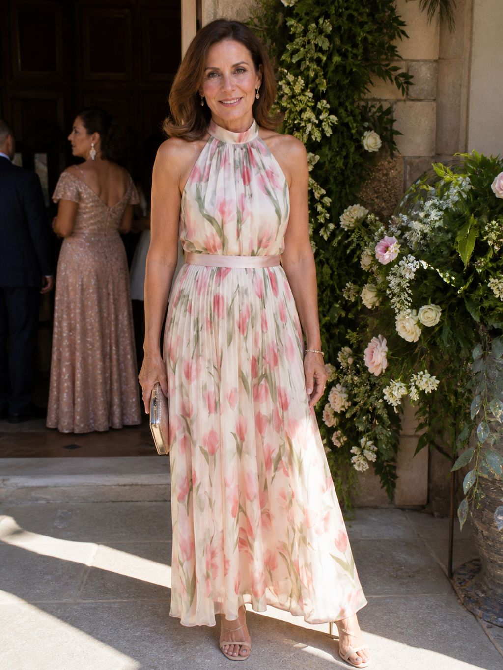 Natalie | Floral Midi Dress