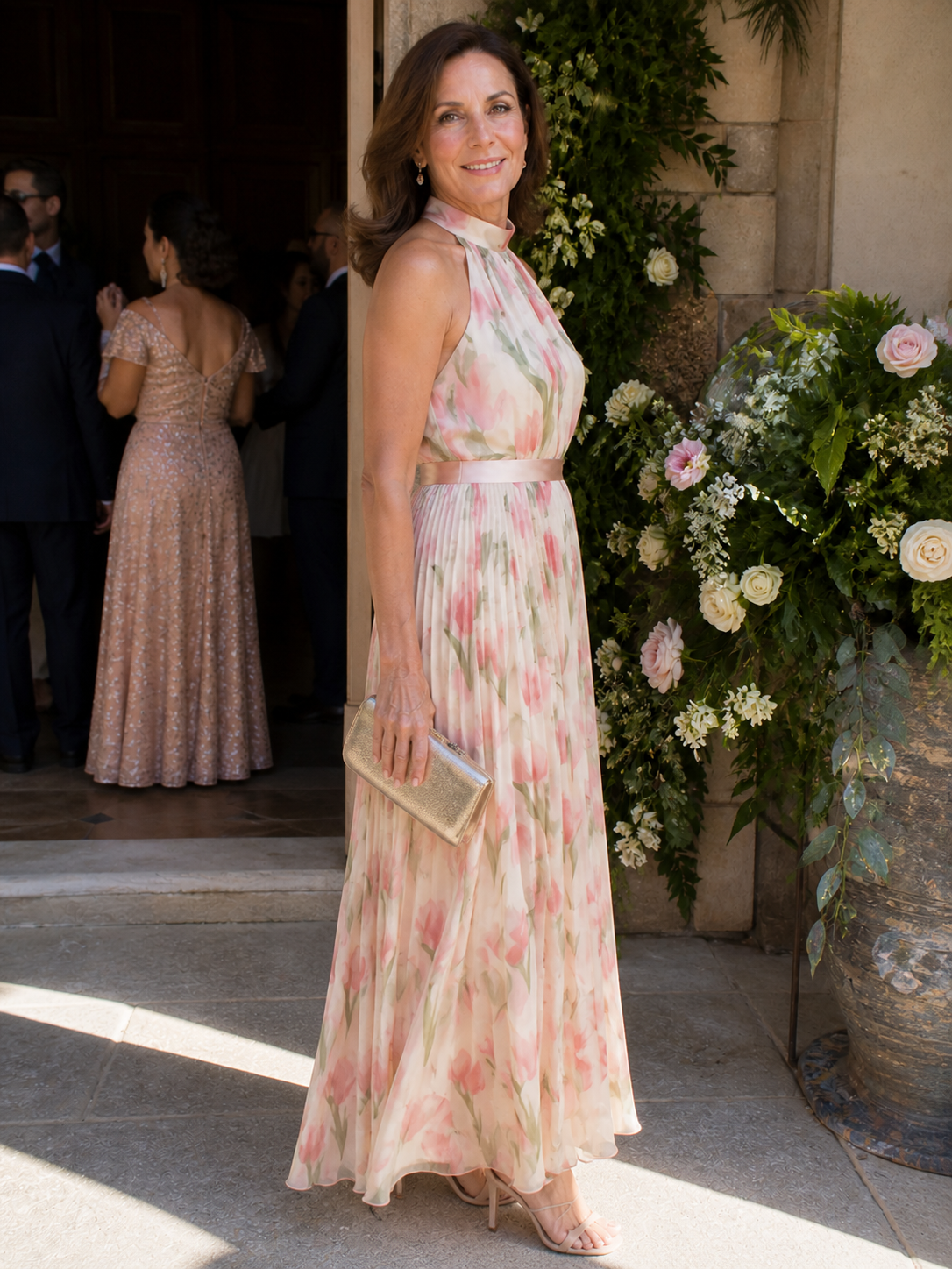 Natalie | Floral Midi Dress