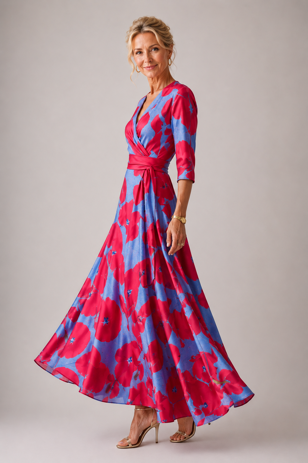Elodie | Elegant V-Neck Dress