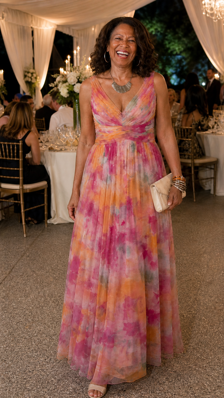 Valleria | Soft Wrap Maxi Dress