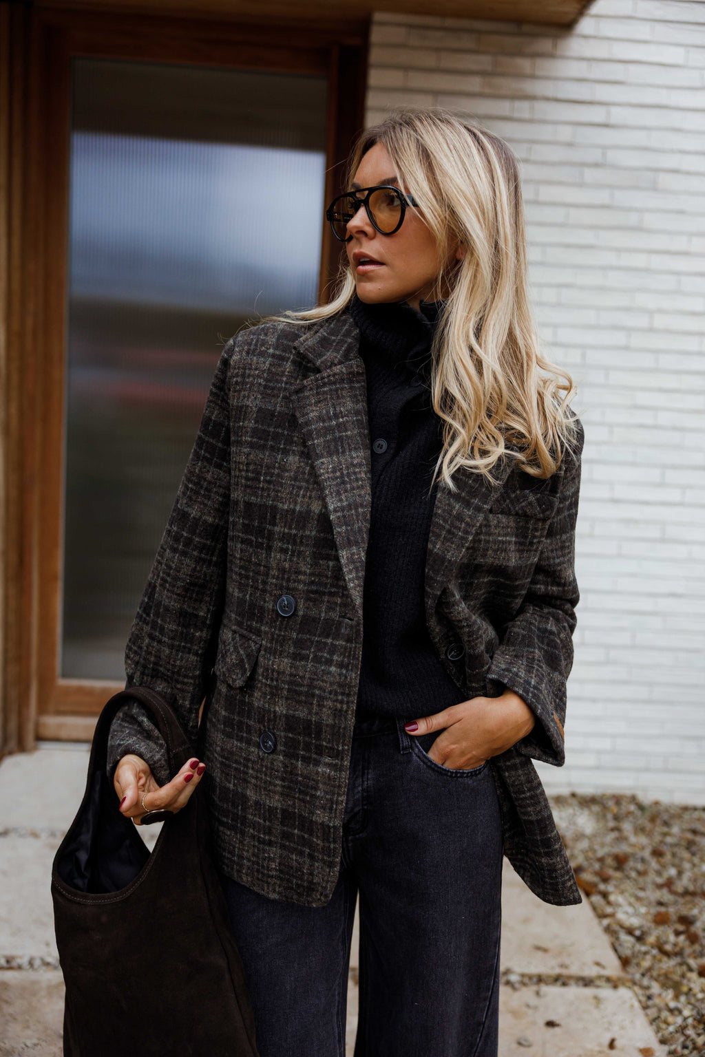 Hedda | Check Blazer