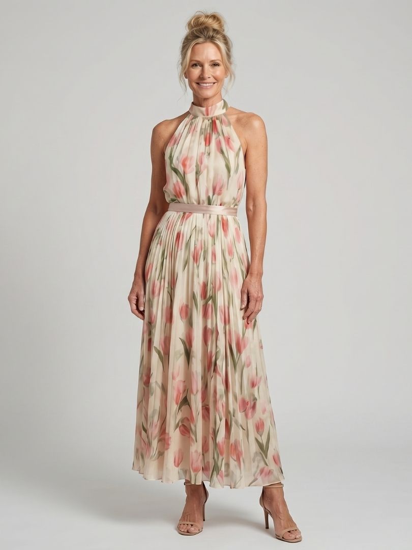 Natalie | Floral Midi Dress
