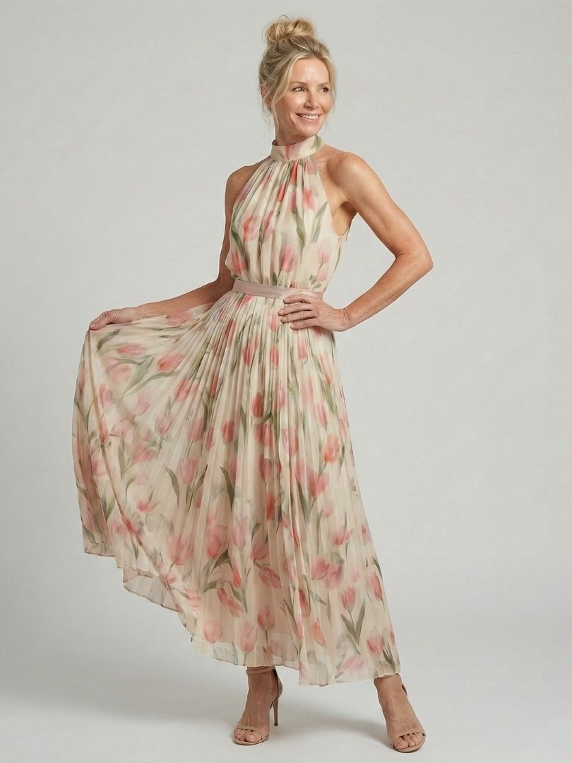 Natalie | Floral Midi Dress