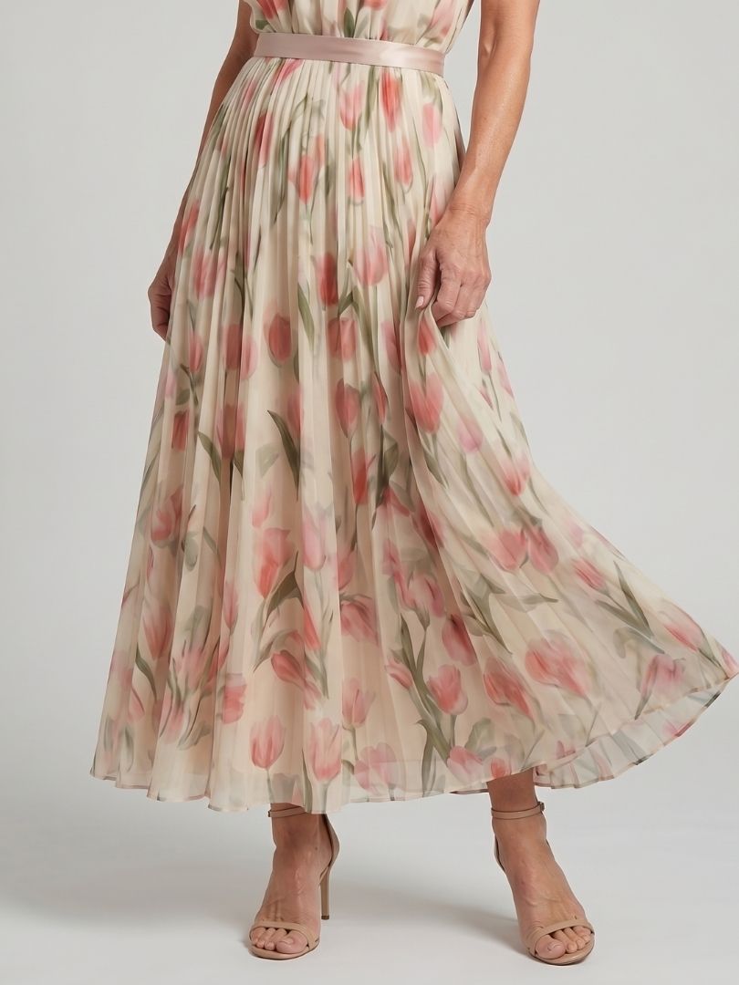 Natalie | Floral Midi Dress