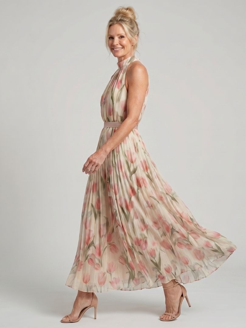 Natalie | Floral Midi Dress