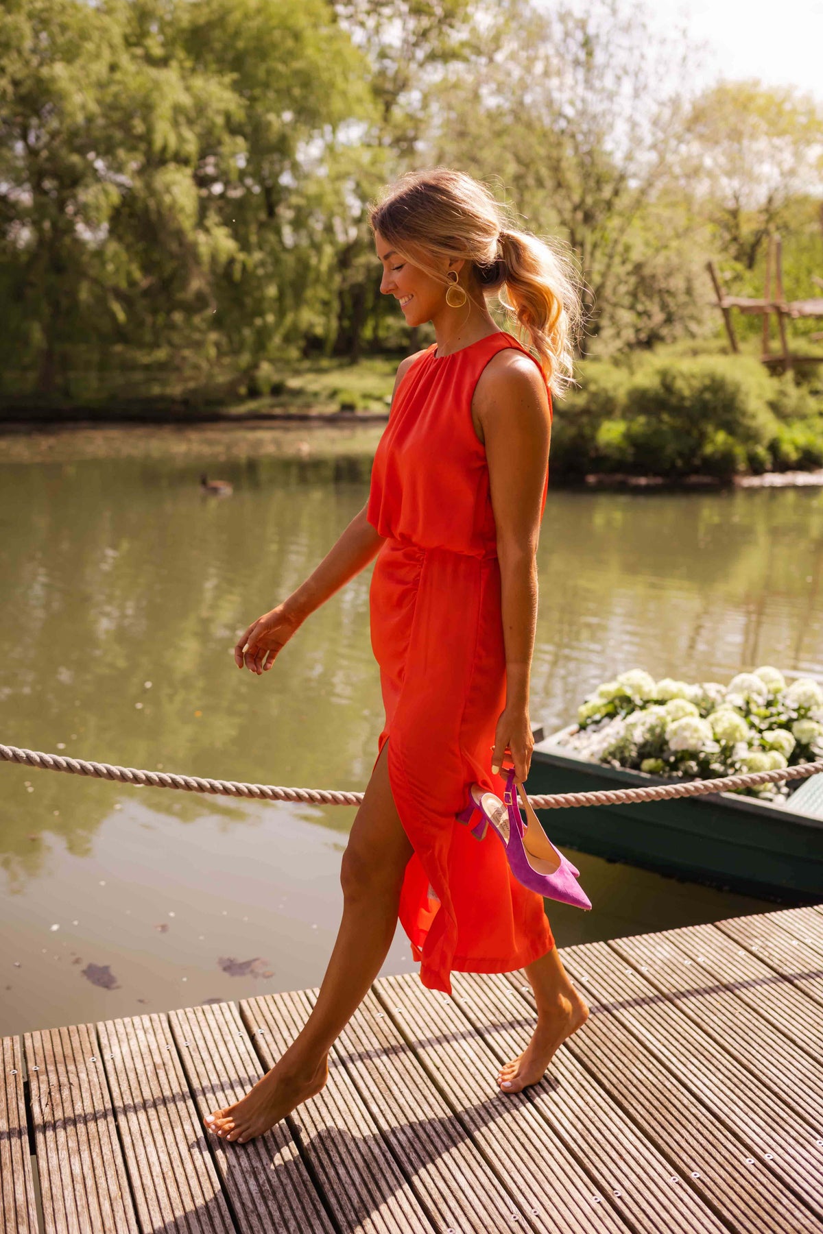 Leonie | Summer Midi Dress