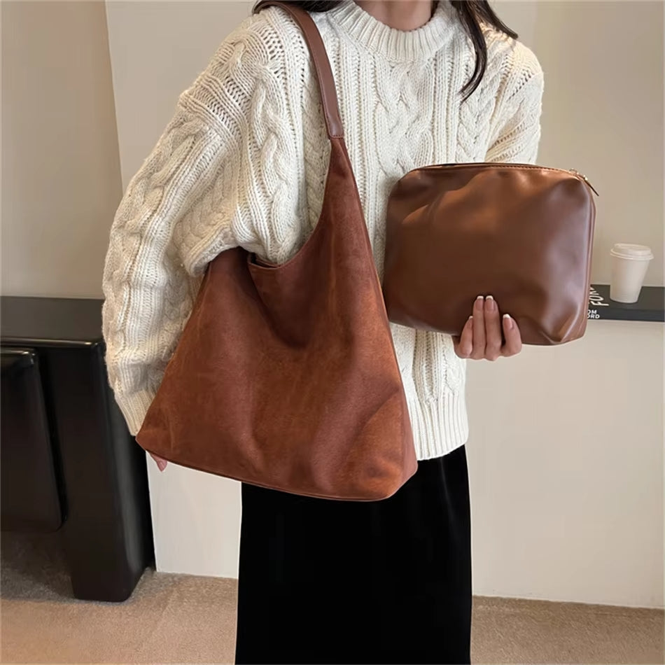 Elora | Soft Suede Bag