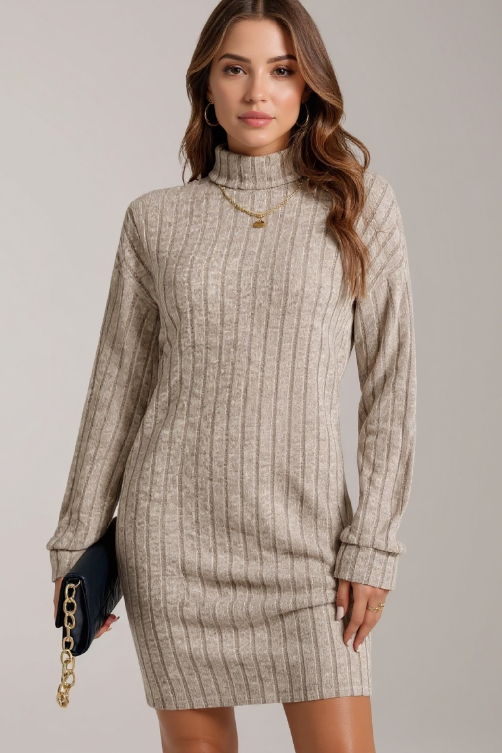 Amelia | Soft Ribbed Dress