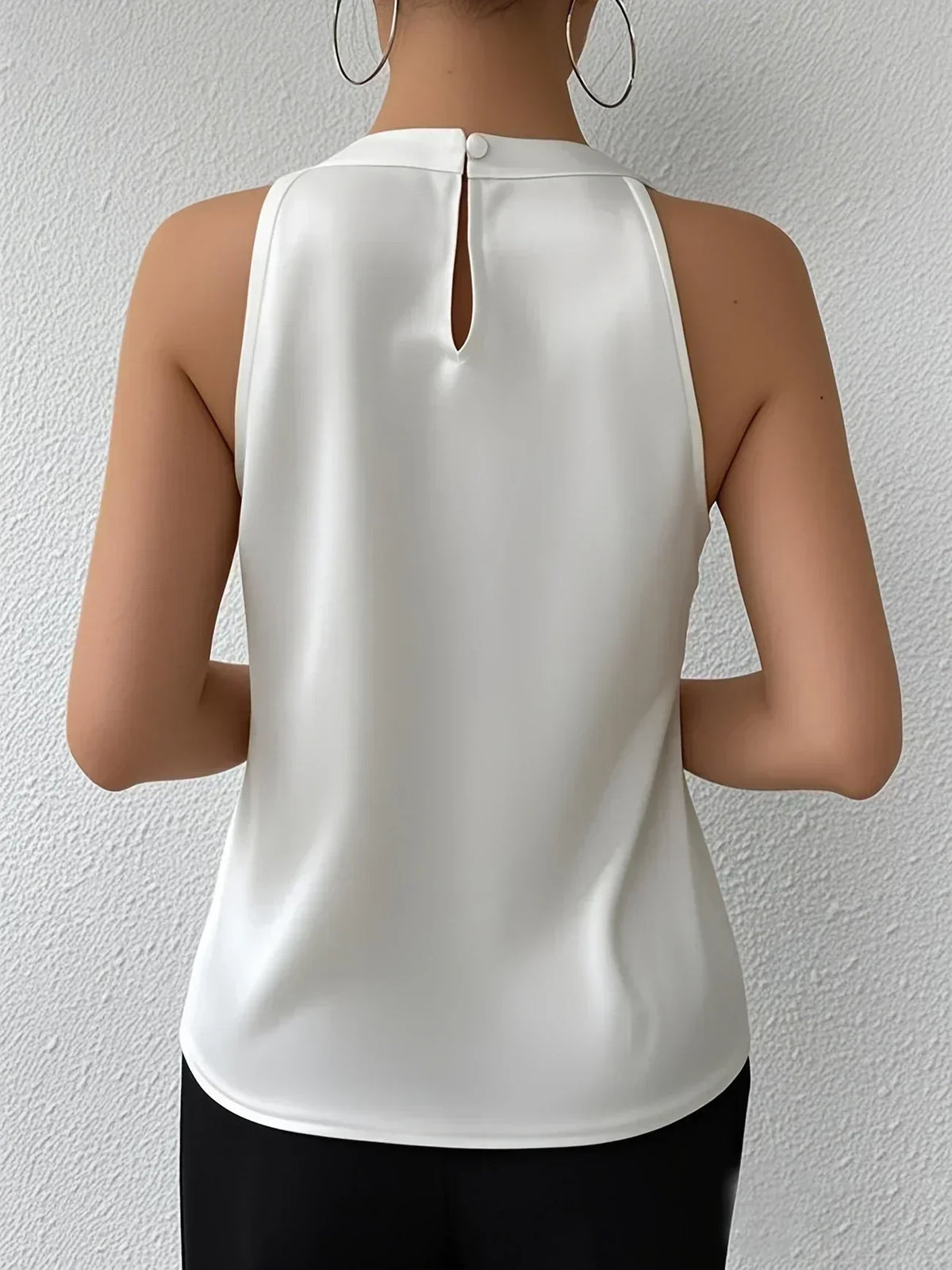 Maria | Elegant Satin Blouse