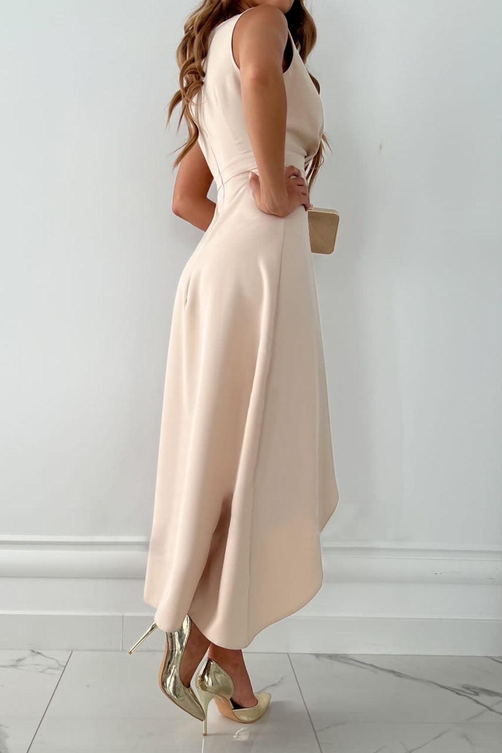 Nina | Elegant Midi Wrap Dress
