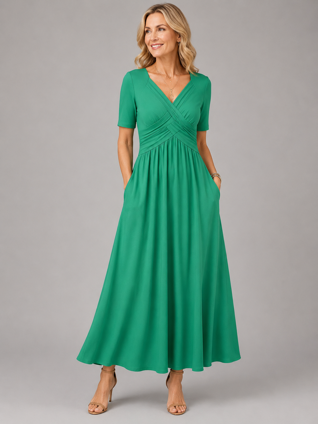 Amara | Elegant Midi Dress