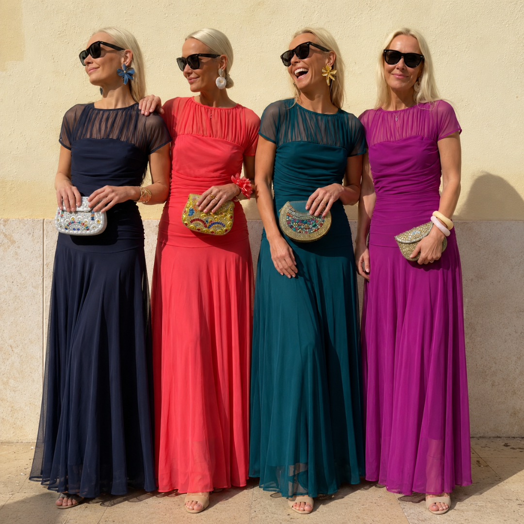 Elise | Elegant Chiffon Dress